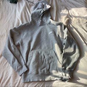 grey nike hoodie